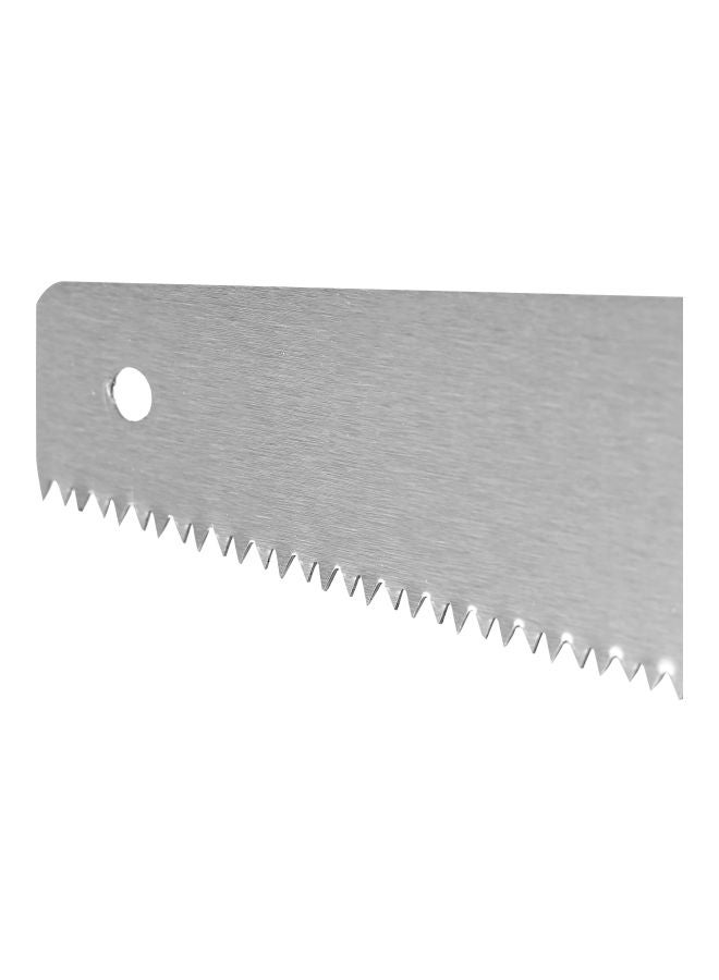 GEEPAS - 16" Hand Saw Wooden handle- High carbon steel | Universal-Cut Soft-Grip | Heavy Duty Sawing, Trimming, Gardening, Wood Cutting, Plastic | Ideal for Carpenters, gardeners, & framers Silver/Beige 16inch - Image 1