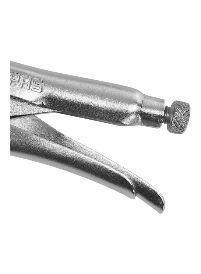 GEEPAS Curved Jaw Locking Plier Silver 7inch  - Image 2