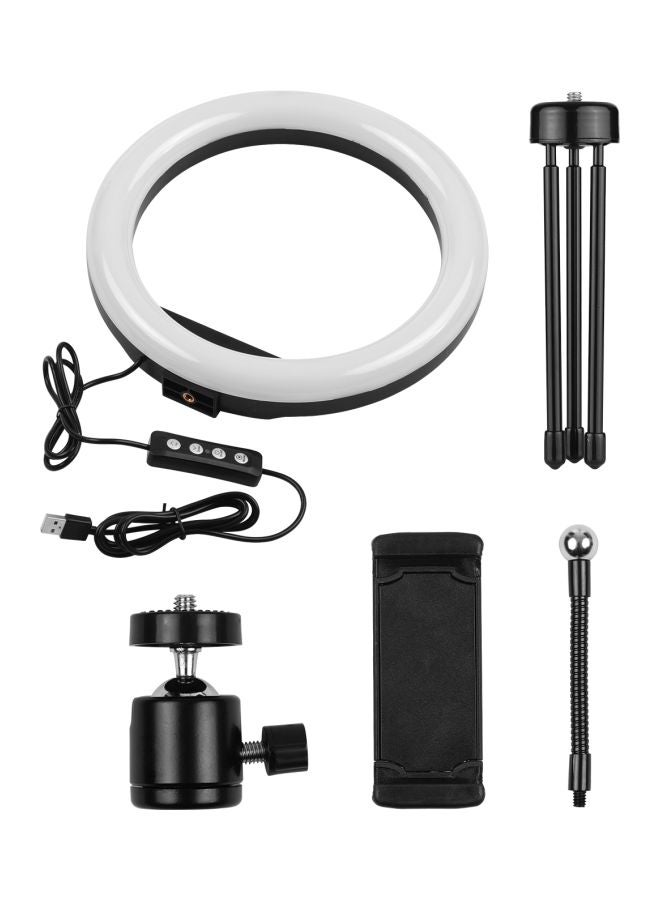 دوكولر طقم مكون من حلقة إضاءة LED للتصوير الفوتوغرافي أبيض/ أسود  - Image 1