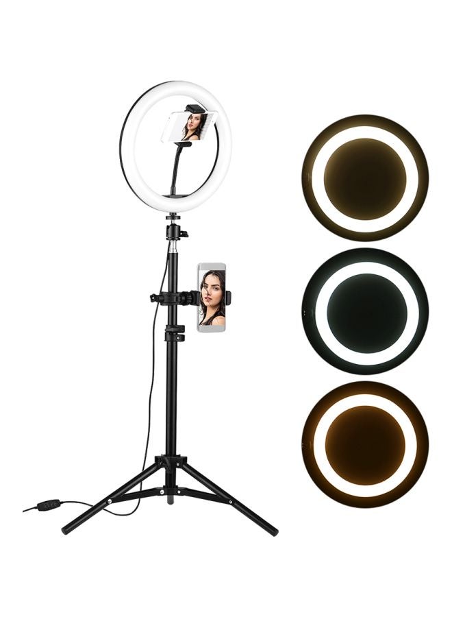 docooler - LED Photography Ring Light Set White/Black - Image 1