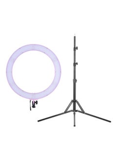 أندوير طقم مكون من حلقة إضاءة LED للتصوير الفوتوغرافي وردي / أبيض / أسود  - Image 5