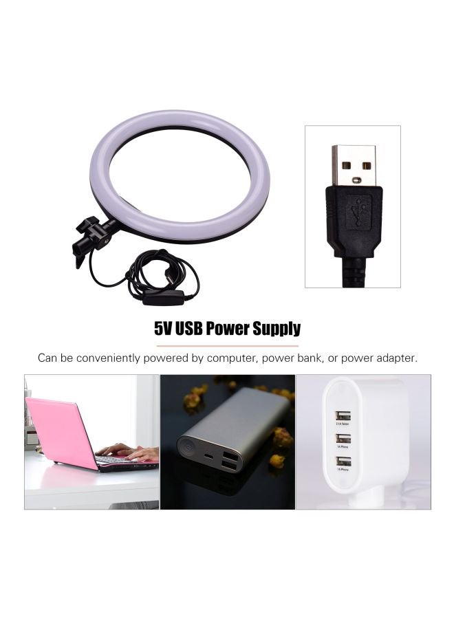 دوكولر طقم مكون من حلقة إضاءة LED للتصوير الفوتوغرافي أبيض/ أسود  - Image 5