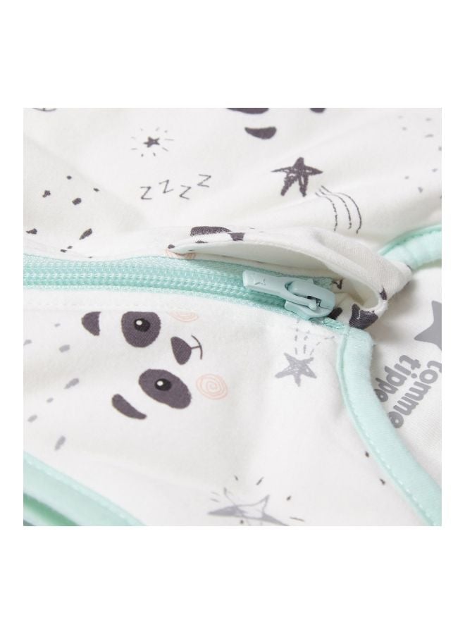 tommee tippee - Grobag Steppee Baby Sleeping Snuggle Bag, 6-18 M - Panda - Image 1