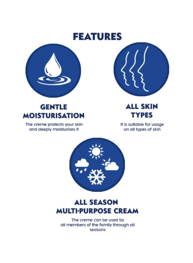 Nivea Moisturizing Creme Blue 60ml - Image 5