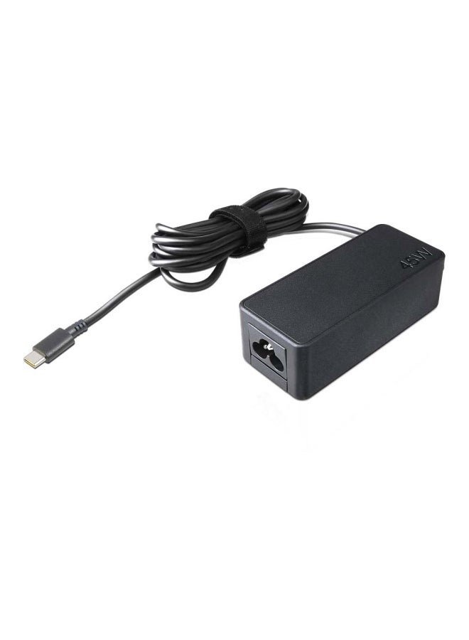 Lenovo USB Type-C Adapter Black  - Image 1