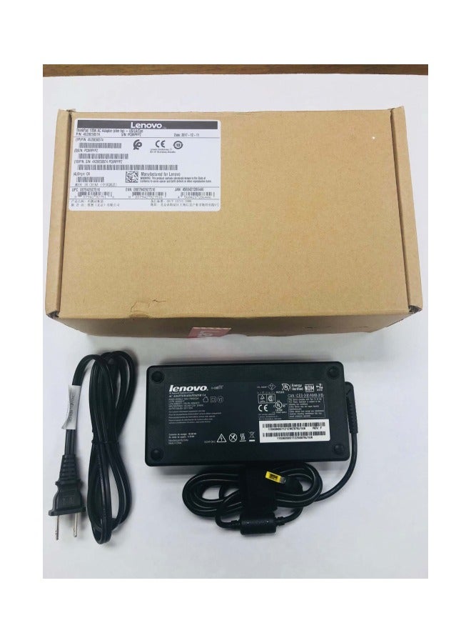 Lenovo Slim Tip Power Adapter Black - Image 3