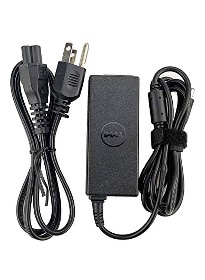 DELL AC Charging Adapter For Dell Laptop Black - Image 1