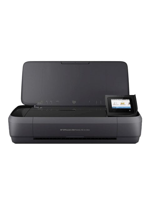 OfficeJet 250 All-In-One Printer With Mobile Print/Scan/Copy/Wi-Fi Function Black