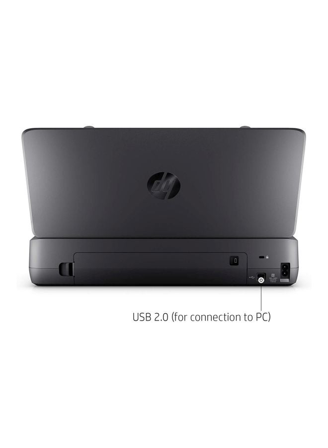 HP - Officejet 200 Inkjet Mobile Printer With Print/Wi-Fi Function Black - Image 1