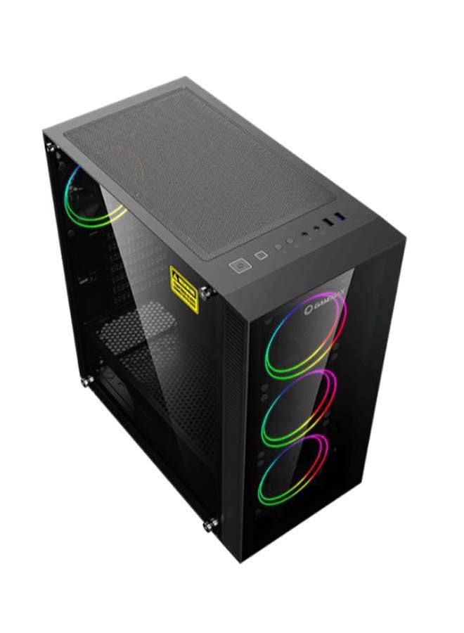 Gamemax - Draco XD RGB Mid Tower 4 Fan Computer Case - Image 1