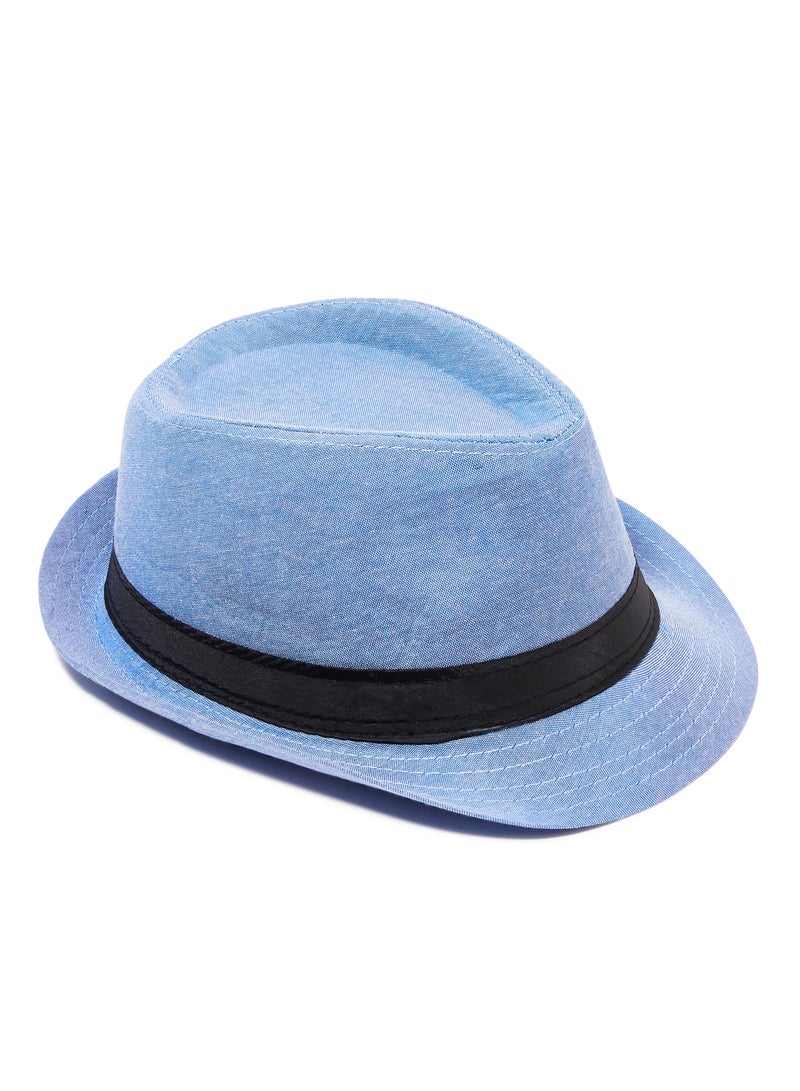 R&B Summer Beautiful Beach Sun Hat Navy Blue  - Image 3