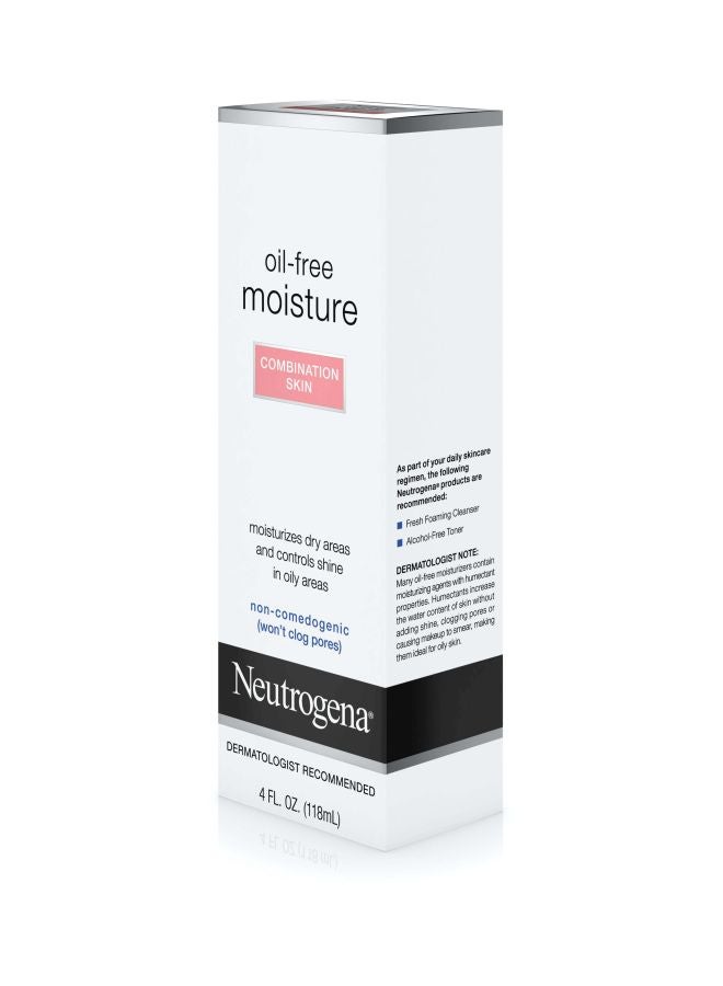 Neutrogena - Oil Free Moisture Combination Skin 118ml - Image 1