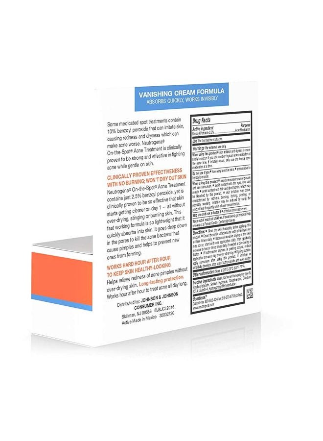 Neutrogena On-The-Spot Acne Treatment Vanishing Formula 0.75ounce - Image 5