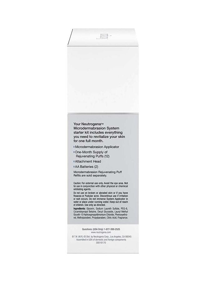 Neutrogena - Microdermabrasion System White - Image 1
