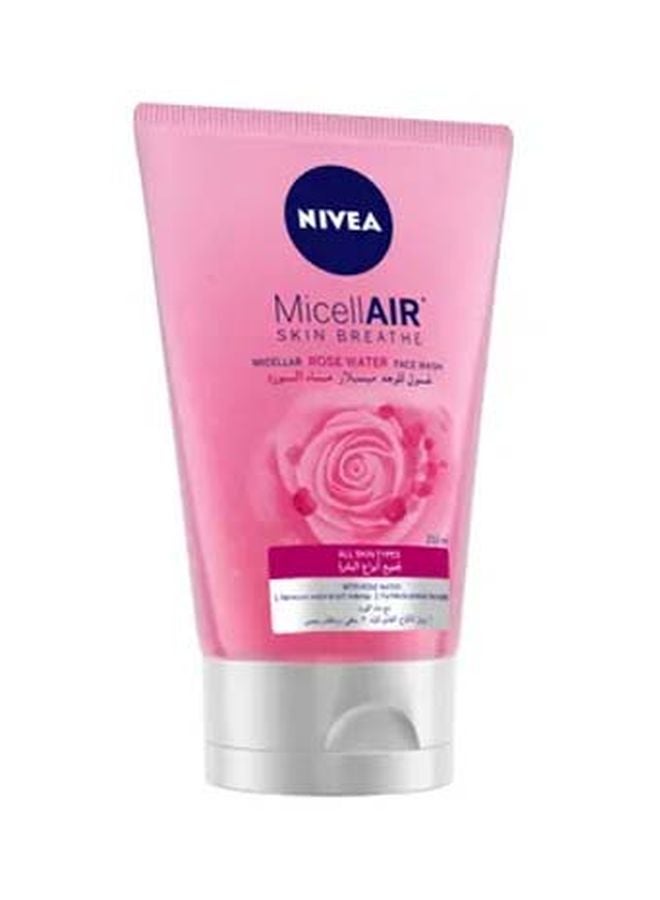 Nivea Micellair Rose Water Micellar Face Wash Gel 150ml - Image 3