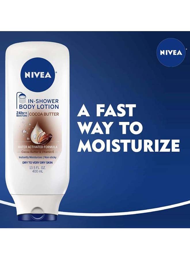 Nivea Cocoa Butter In-Shower Body Lotion - Image 2