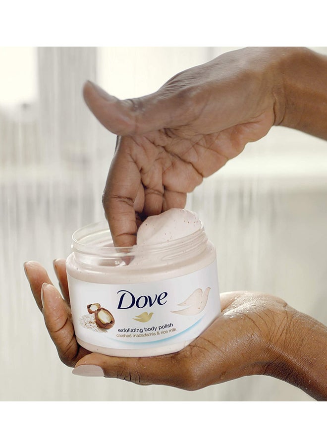 دوف مجموعة مقشر الجسم لتلميع البشرة من قطعتين 596جرام - Image 4