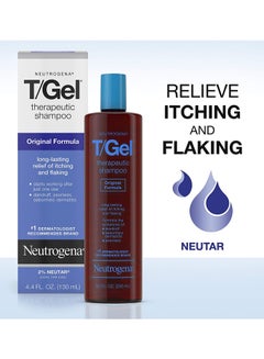 Neutrogena T/Gel Therapeutic Shampoo Brown 130ml  - Image 4