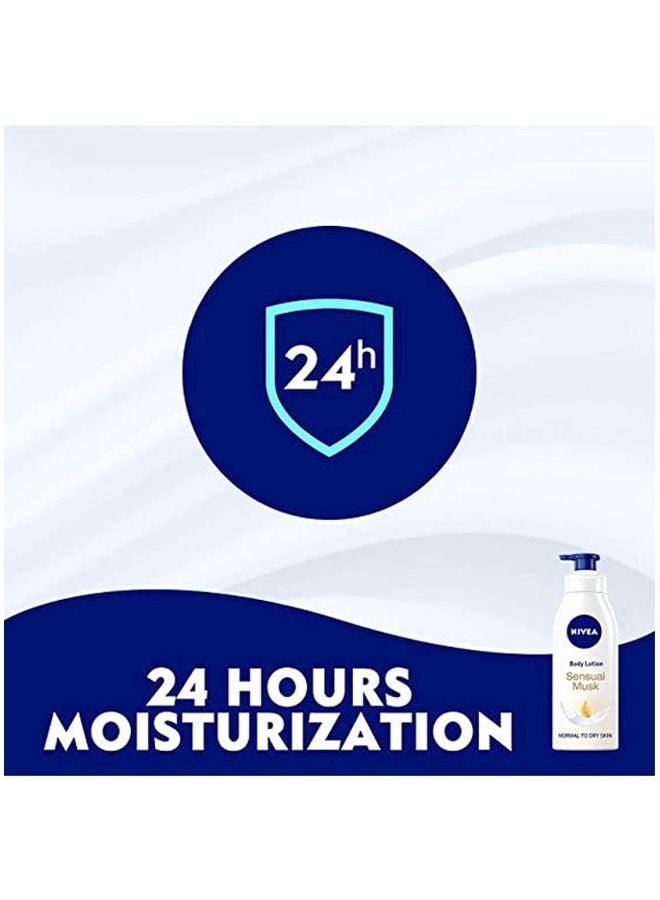 نيفيا لوشن للجسم بعطر المسك أبيض 400ملليلتر - Image 4