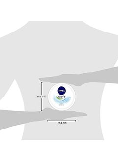 Nivea Soft Moisturizing Cream White 300ml  - Image 2