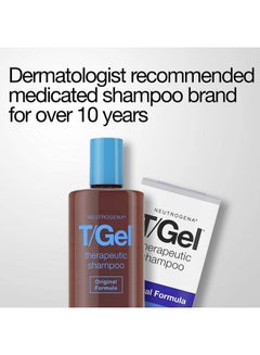 Neutrogena Pack Of 3 T/Gel Therapeutic Original Formula Shampoo  - Image 2