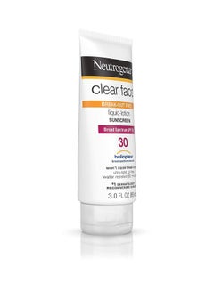 Neutrogena Clear Face Break-Out Free Liquid Lotion Sunscreen With SPF 30 3Fluid Ounce  - Image 2
