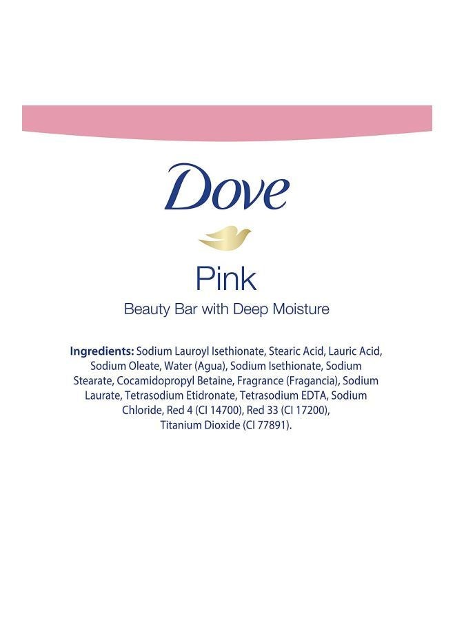 Dove 8-Piece Deep Moisturizing Beauty Bar Soap Set Pink - Image 5