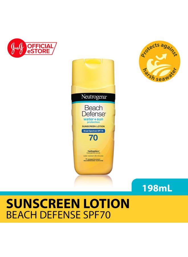 نيوتروجينا لوشن الوقاية من أشعة الشمس بيتش ديفينس بعامل وقاية من الشمس 70 6.7fluid_ounce - Image 4