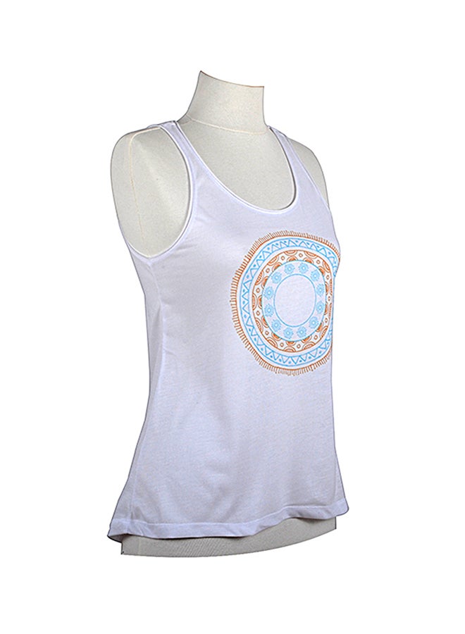 Round Neck Vest White/Blue/Orange - v1593944257/N32627937V_4