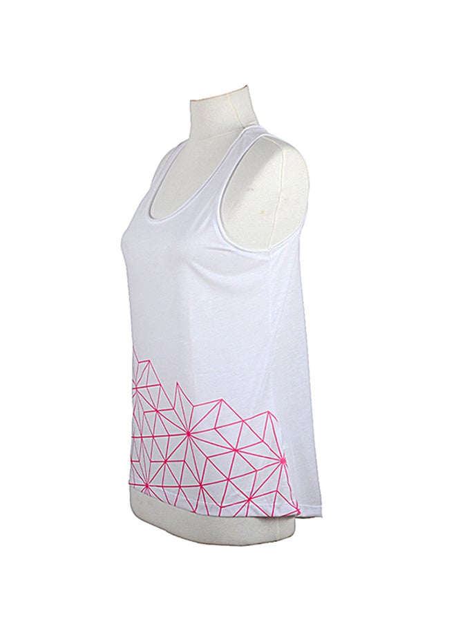 BiggYoga Aura Vest White/Red  - Image 5