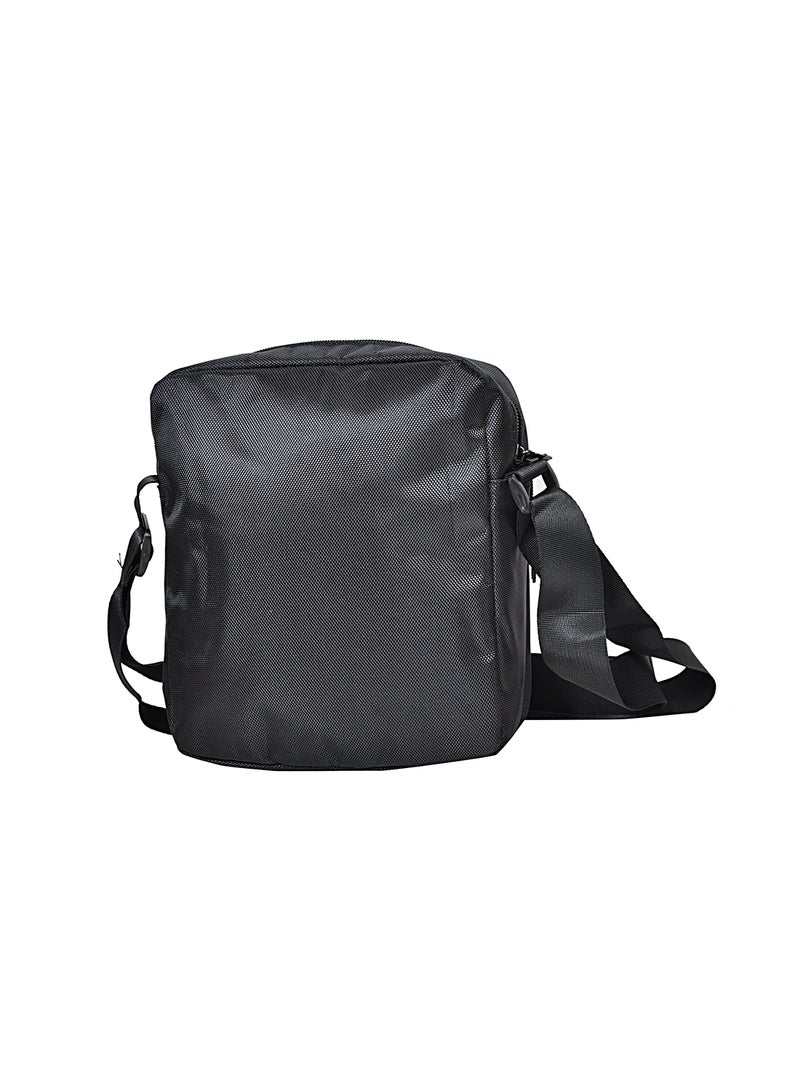 NEW TRAVEL - Polyester Crossover Bag Black - Image 1