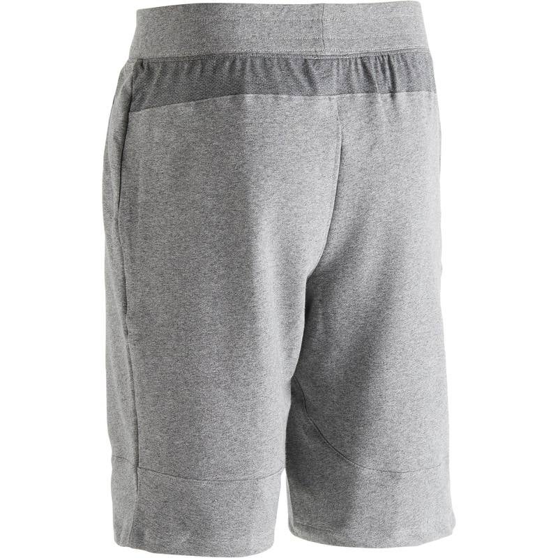 Solid Pilates Shorts Grey - Image 2