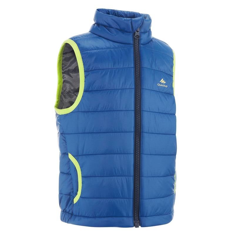 DECATHLON Kids Padded Gilet Jacket Blue  - Image 1