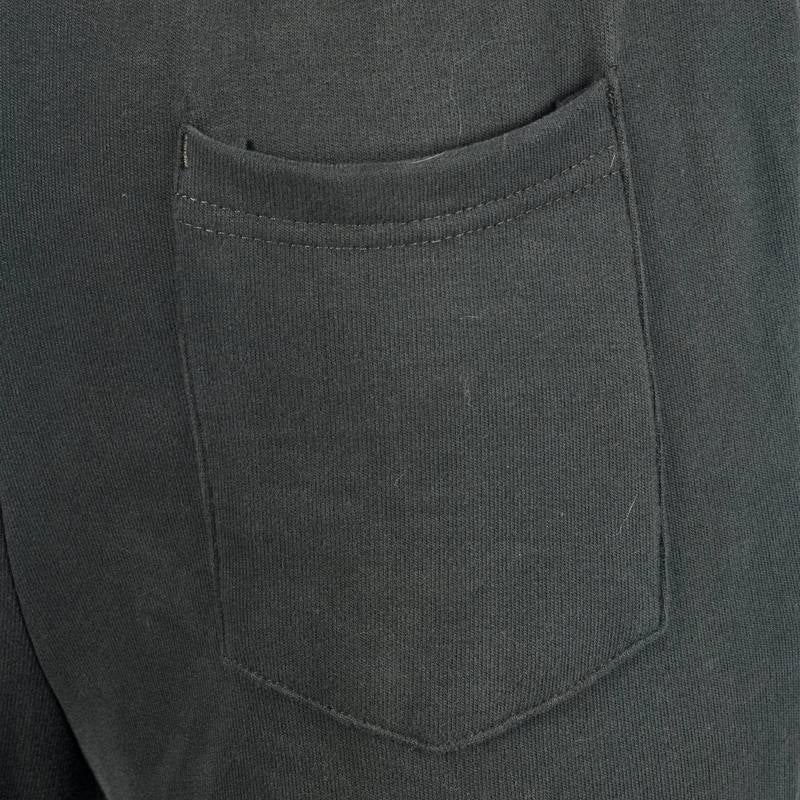 Solid Fitted Joggers Green  - Image 5