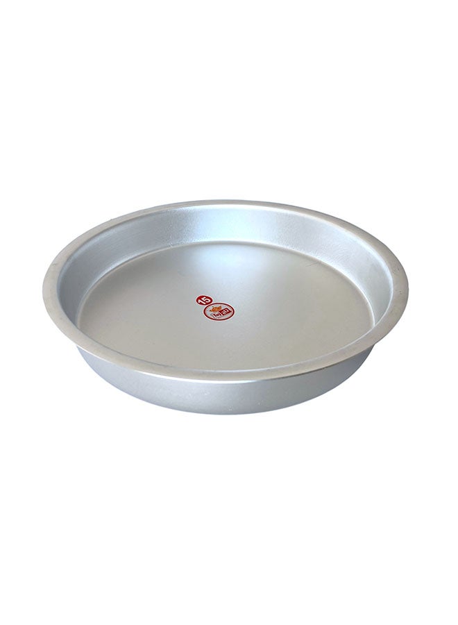 TAJ Aluminium Round Oven Tray Silver 28centimeter 