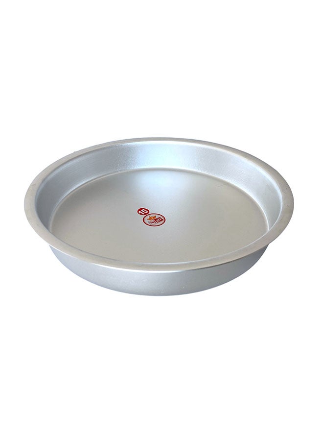 TAJ Aluminium Round Oven Tray Silver 26centimeter 