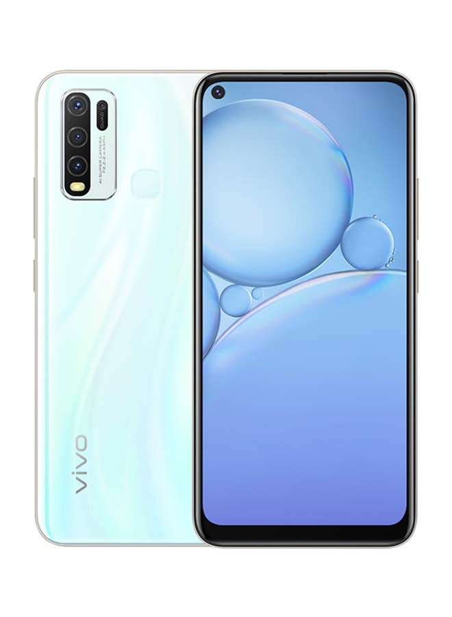 vivo Y30 Dual SIM Moonstone White 4GB RAM 128GB 4G LTE  - Image 1