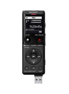 Sony Digital Voice Recorder ICD-UX570/B / ICD-UX570F / ICD-UX570FBC Black  - Image 1