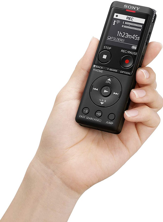 Sony - Digital Voice Recorder ICD-UX570/B / ICD-UX570F / ICD-UX570FBC Black - Image 1