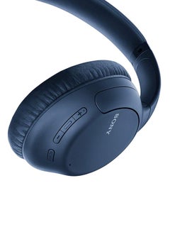 Sony WH-CH710N Over-Ear Noise Cancelling Wireless Bluetooth Headphones with Mic Blue  - Image 3