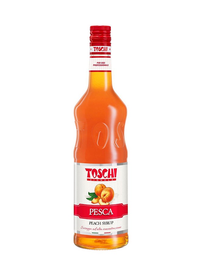 Toschi Peach Syrup 1Liters - Image 1