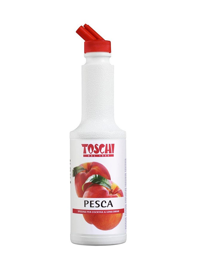 Toschi Peach Pure Syrup 1Liters - Image 1