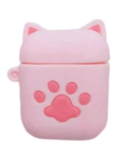 Silicone Cartoon Protective Case Cover For Apple AirPods Pink