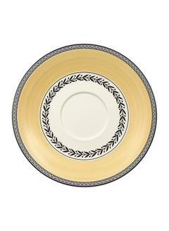Villeroy & Boch 12-Piece Auden Ferme Breakfast Cup And Saucer Set White/Black/Beige  - Image 3