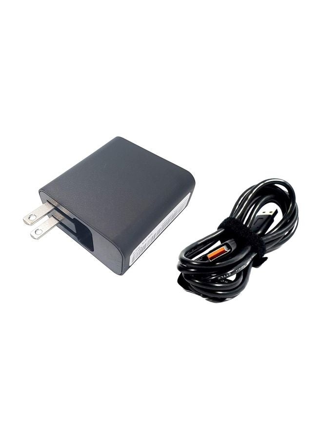 لينوفو محول شحن بقدرة 40 وات أسود - Image 1