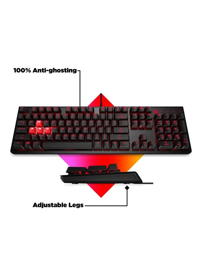 OEM Encoder Gaming Keyboard Black/Red