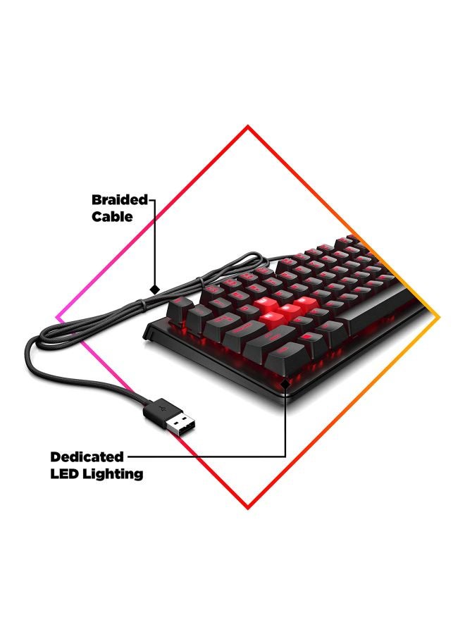 OEM Encoder Gaming Keyboard Black/Red