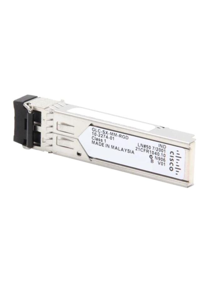 GLC-SX-MM-RGD SFP Multi Mode Transceiver Module Silver