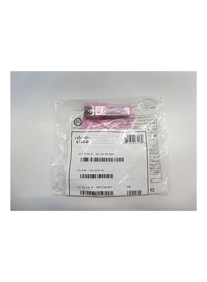 GLC-SX-MM-RGD SFP Multi Mode Transceiver Module Silver
