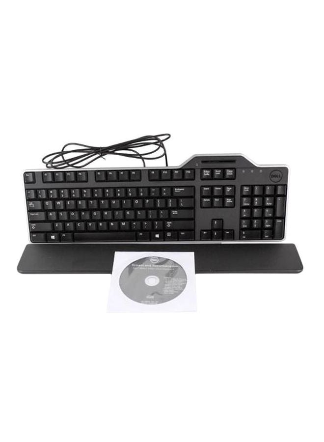 DELL USB English Keyboard With Smart Card Reader Black - Image 3